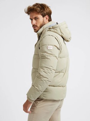 Puffa bunda – Guess, Béžová barva Muži