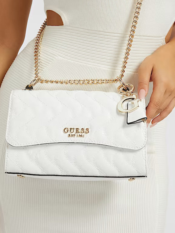 Luxusní Sasky crossbody, Bílá barva