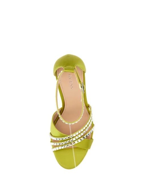 Módní Kadisha sandály, Zelená barva, 2023