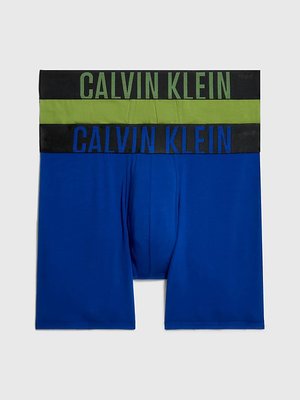 Calvin Klein Underwear – Intense Power boxery 2ks, Modrá, Zelená barva