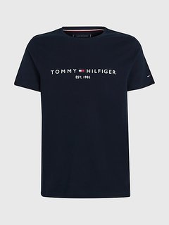 Core Tommy Logo triko Navy barva Muži