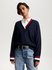 Tommy Hilfiger – Global Stripe svetr, Navy barva
