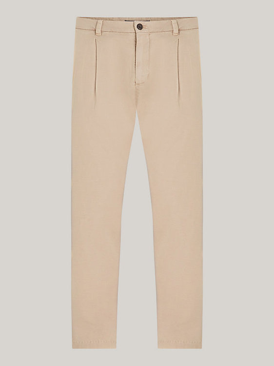 Chino Chelsea kalhoty Béžová barva Muži