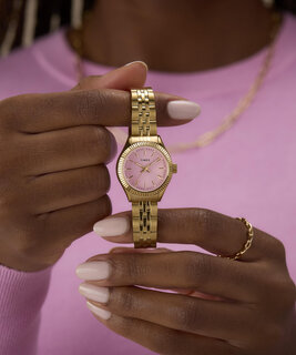 TIMEX, Růžová, Zlatá barva Legacy hodinky