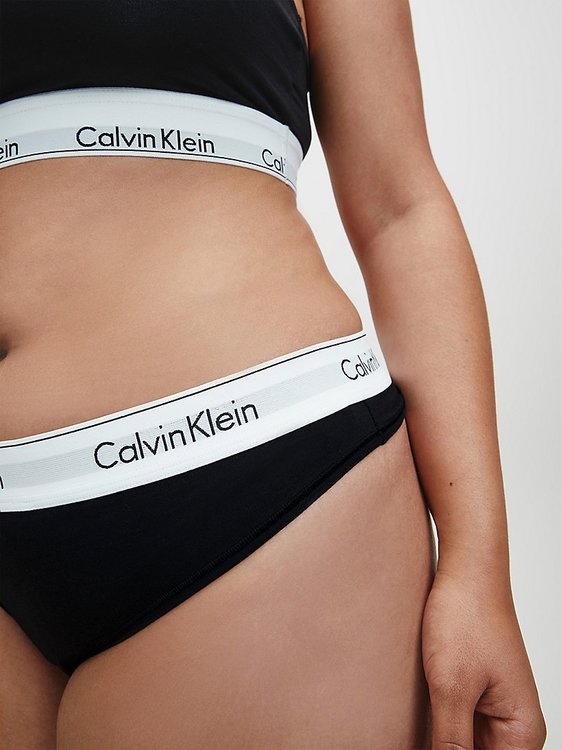 Luxusní Tanga plus size, Černá barva, 1XL