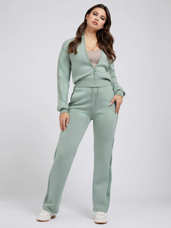 Luxusní Allie mikina, Zelená barva, XS, S, M