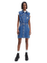 Denim šaty – Calvin Klein Jeans, Modrá barva Ženy