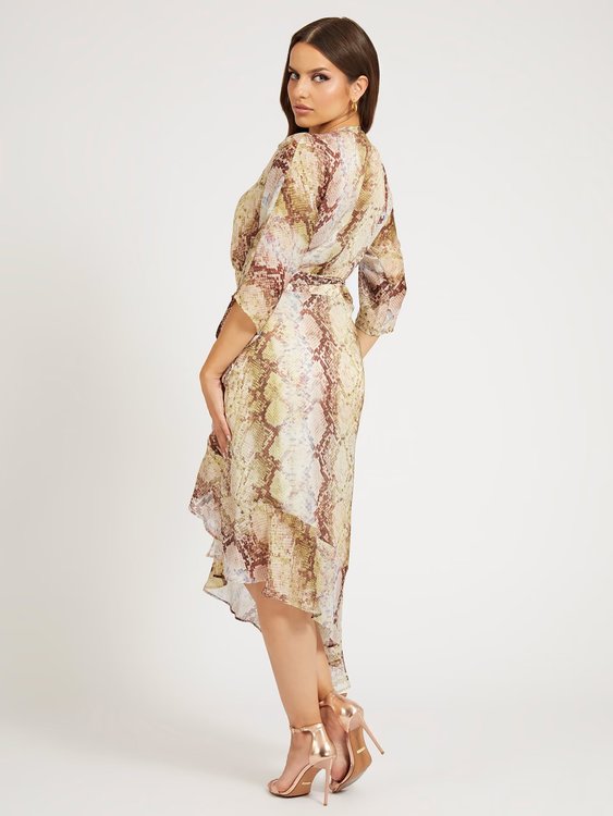 Ensley šaty – GUESS, Multi barva Ženy