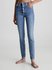 Calvin Klein Jeans – High Rise Skinny jeany, Modrá barva