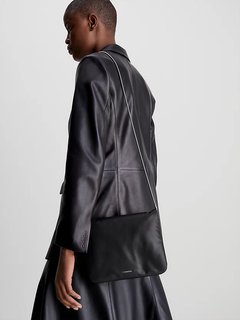 Luxusní Puffed Xbody crossbody, Černá barva, OS