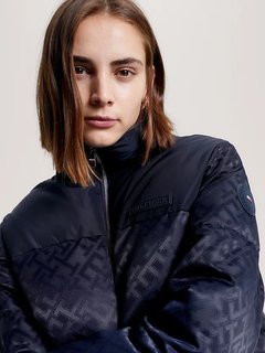 New York Jacquard bunda Modrá, Navy barva Ženy