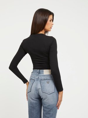 Leo Triangle triko – GUESS, Černá barva Ženy