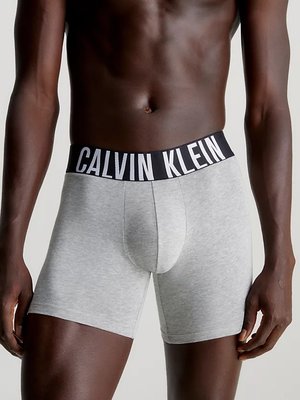 Intense Power boxery 3ks – Calvin Klein Underwear, Bílá, Černá, Šedá barva Muži