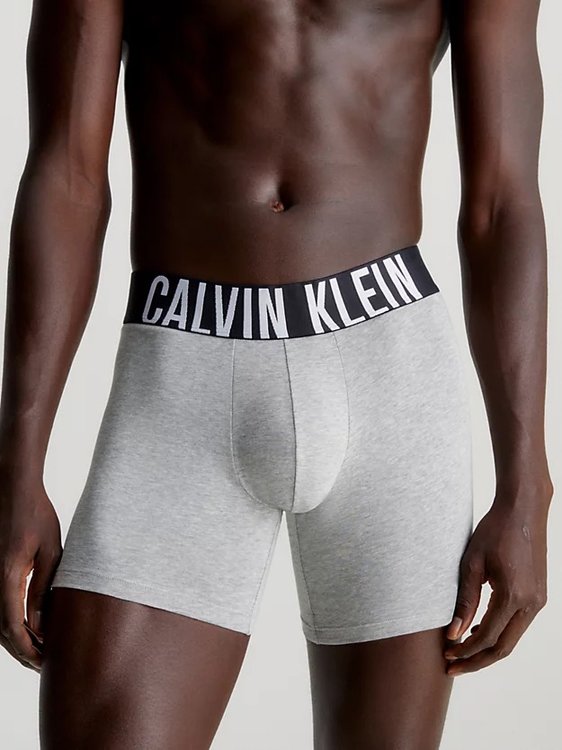 Intense Power boxery 3ks – Calvin Klein Underwear, Bílá, Černá, Šedá barva Muži