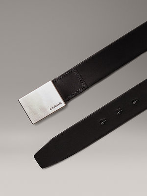 Formal Plaque pásek – Calvin Klein Jeans, Černá barva Muži