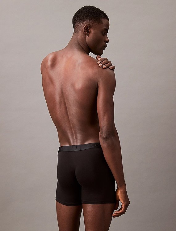 Módní CK Black boxery 3ks, Bílá, Černá, Modrá barva, 2024