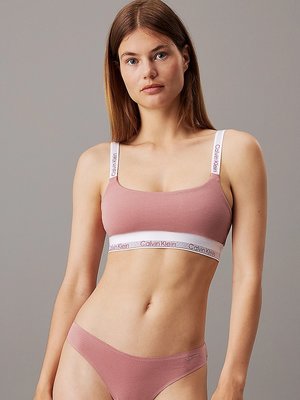 Calvin Klein Underwear – Modern Air tanga, Červená barva