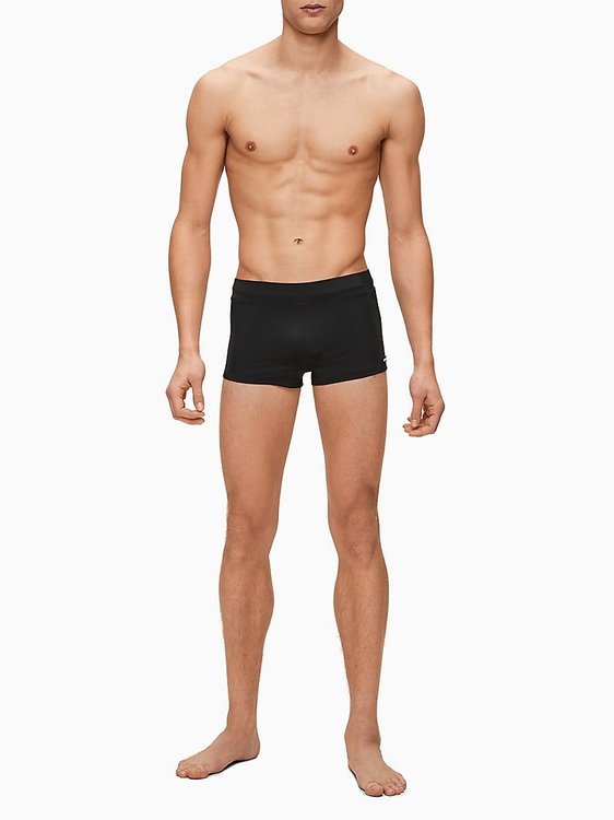 Core Solids plavky – Calvin Klein Swimwear, Černá barva Muži