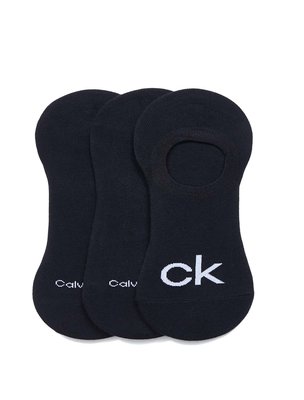 Ponožky Ck Jeans Logo 3pack – Calvin Klein Jeans, Černá barva Muži