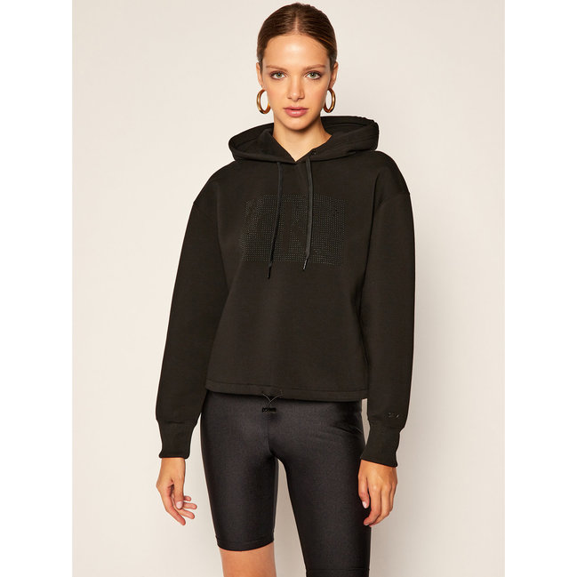 Calvin Klein Jeans – Logo Mikina, Černá barva