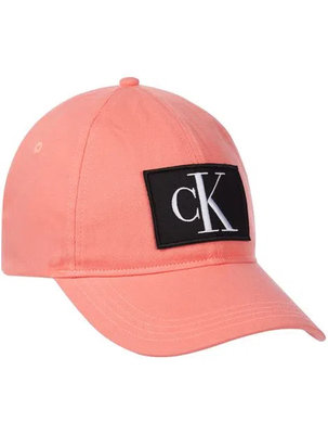 Calvin Klein Jeans – Essential kšiltovka, Oranžová barva