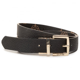 Guess – Uptown Chic 4G pásek, Černá, Zlatá barva 1