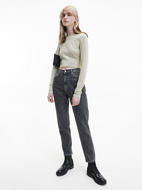 Milano top – Calvin Klein Jeans, Zelená barva Ženy