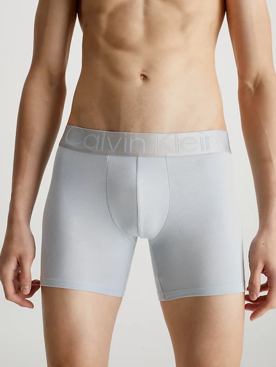 Reconsidered Steel boxery 3ks – Calvin Klein Underwear, Fialová, Modrá barva Muži