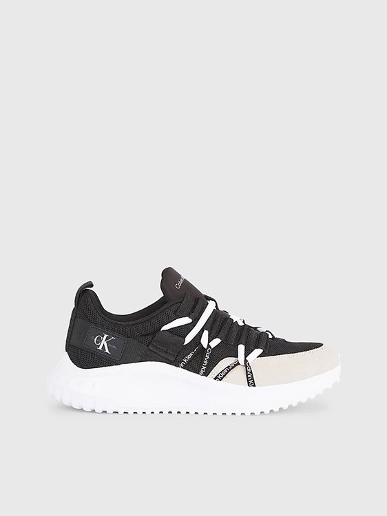 Eva Runner tenisky – Calvin Klein Jeans, Bílá, Černá barva Ženy