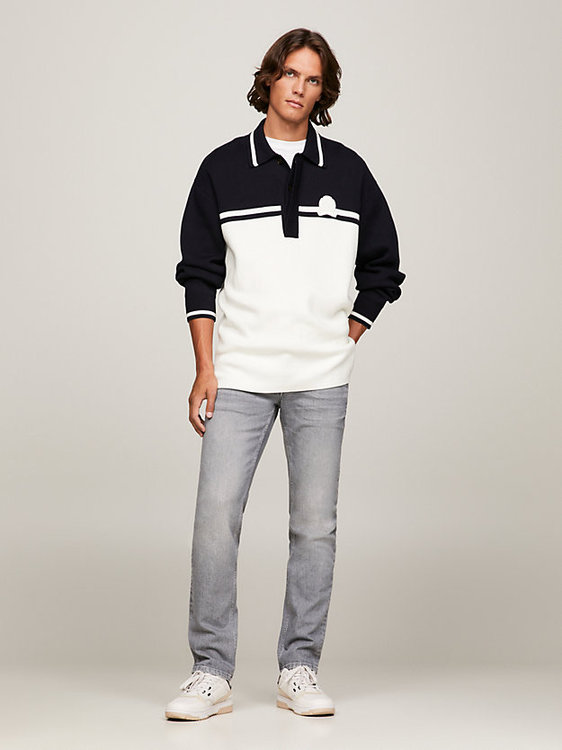 Straight Denton jeans – Tommy Hilfiger, Šedá barva Muži