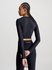Long Sleeve Cropped Gym triko – Calvin Klein Performance, Černá barva Ženy