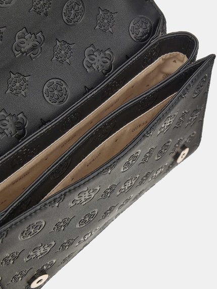 Módní Jena Convertible crossbody, Černá barva, 2024