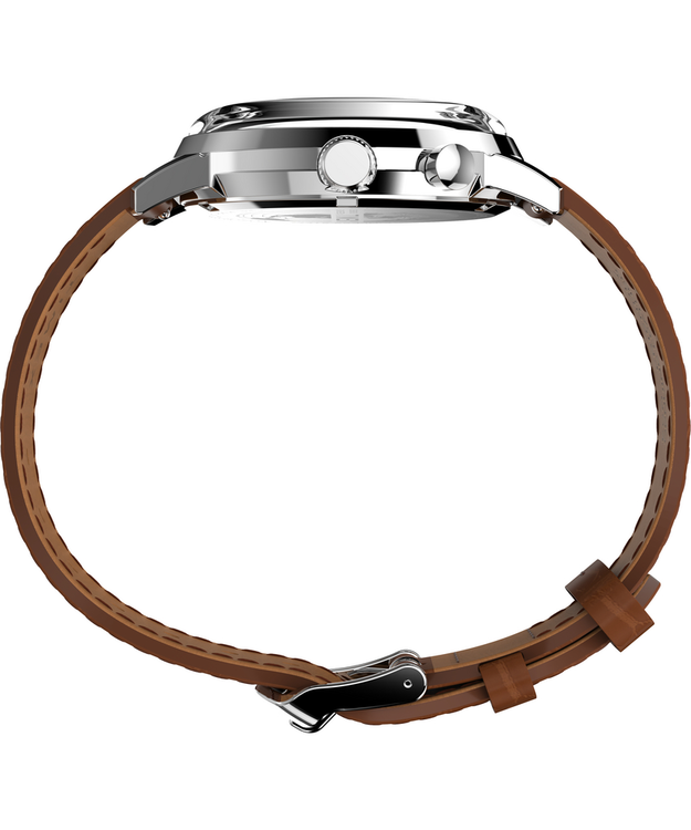 Luxusní Marlin hodinky, Hnědá, Stříbrná, Zelená barva, UNI