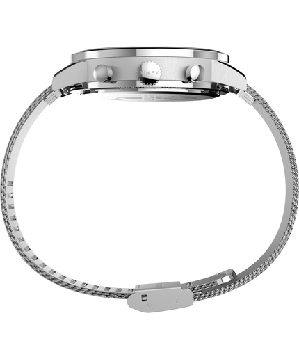 Módní Midtown hodinky, Stříbrná, Zelená barva, 2024