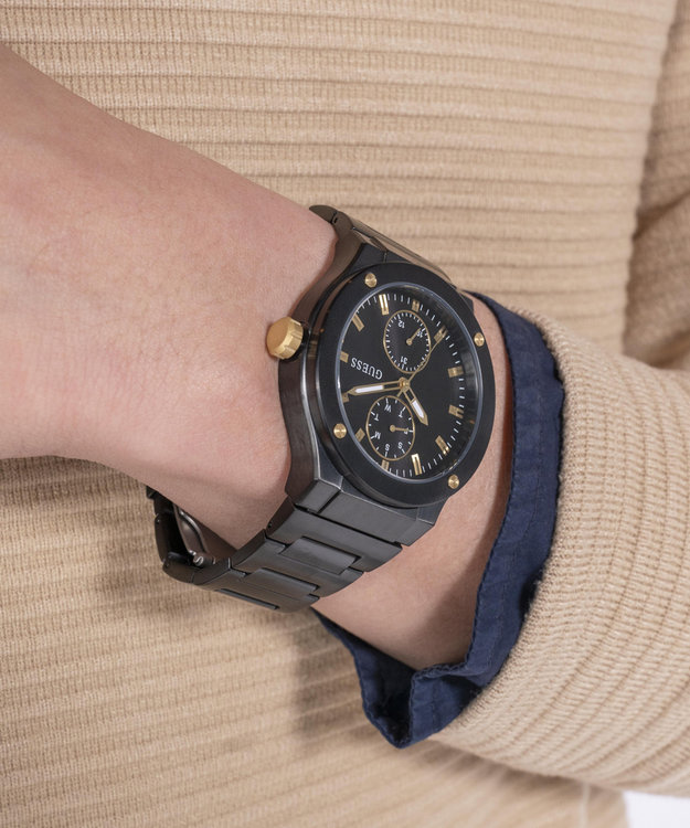 GUESS, Černá barva Jet hodinky