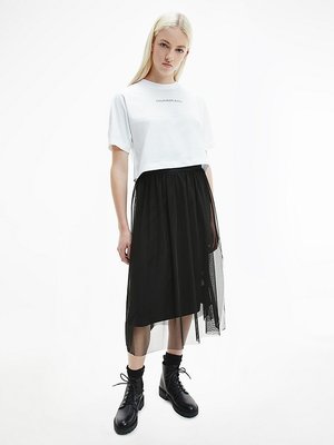 Logo triko – Calvin Klein Jeans, Bílá barva Ženy