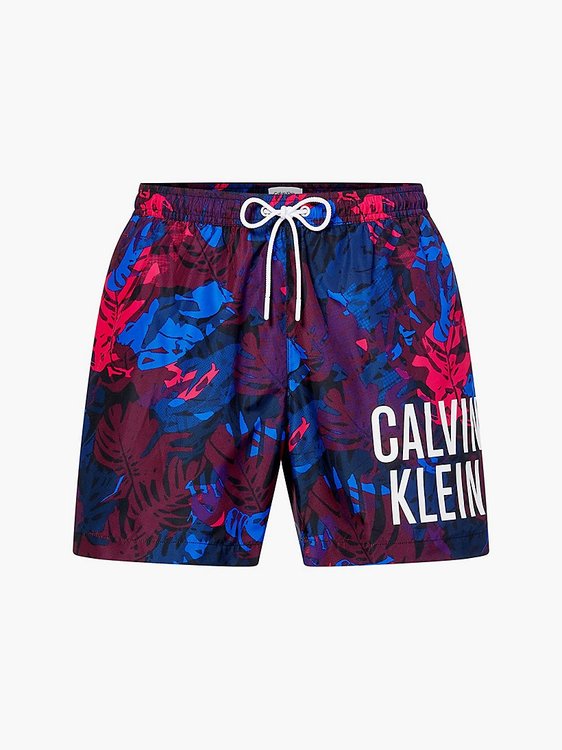 Calvin Klein Swimwear – KM0KM00703-0GT plavky MEDIUM DRAWSTRING-PRINT
