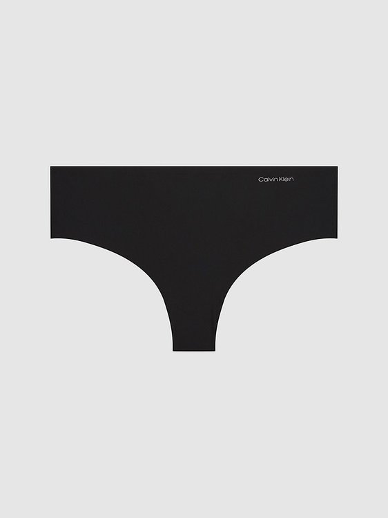 Calvin Klein Underwear – Tanga Invisibles, Černá barva