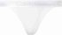 Modern structure tanga Bílá barva Ženy