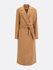 Luxusní Diamante kabát, Béžová, Hnědá barva, XS, S, M, L