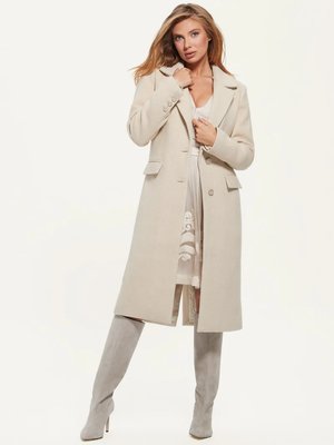 Laurence kabát – Guess, Krémová barva Ženy