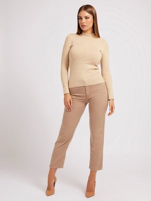 Bettie svetr – Guess, Béžová barva Ženy