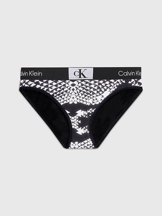 Calvin Klein Underwear – 1996 Cotton bikiny, Černá barva