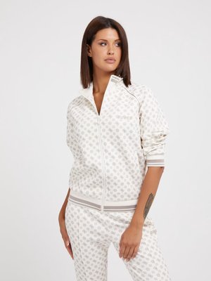 GUESS – Aggie mikina, Bílá barva