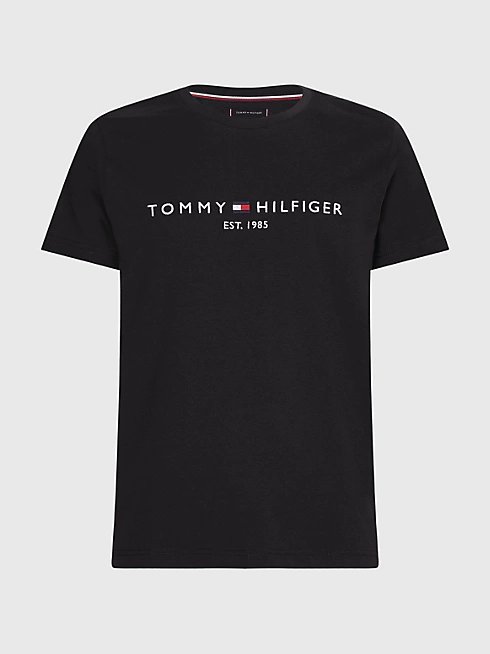 Core Tommy Logo triko Černá barva Muži