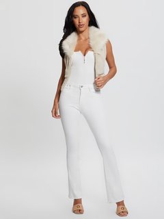 Jodie Faux vesta Béžová, Krémová barva Ženy