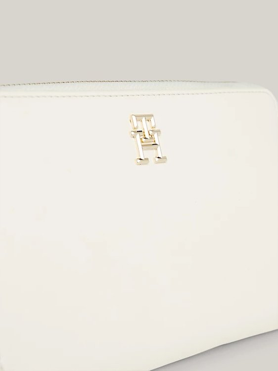 Módní Iconic Tommy peněženka, Bílá, Krémová barva, 2024