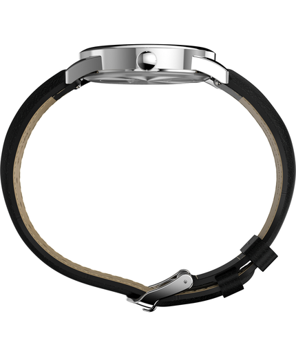 Módní Timex LAB The MET hodinky, Černá, Stříbrná barva, 2024