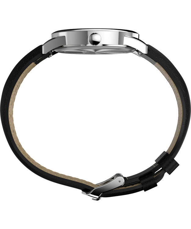 Módní Timex LAB The MET hodinky, Černá, Stříbrná barva, 2024