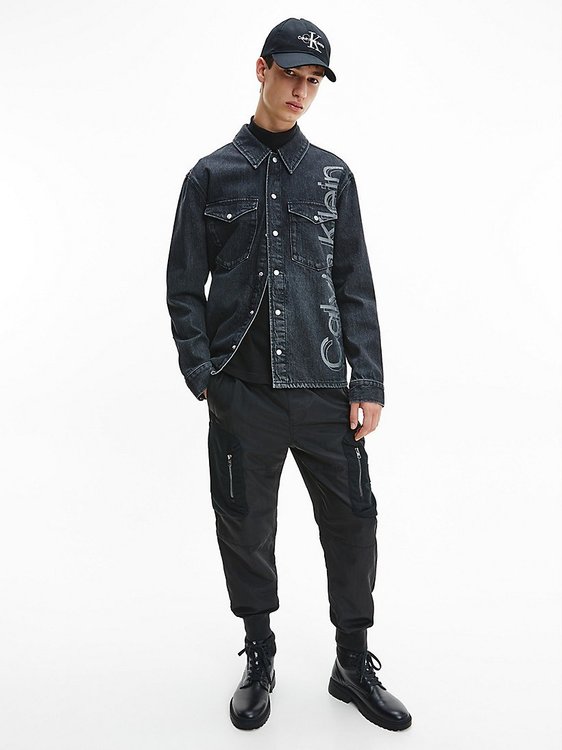 J30J319803-1BY košile l/s – Calvin Klein Jeans Muži